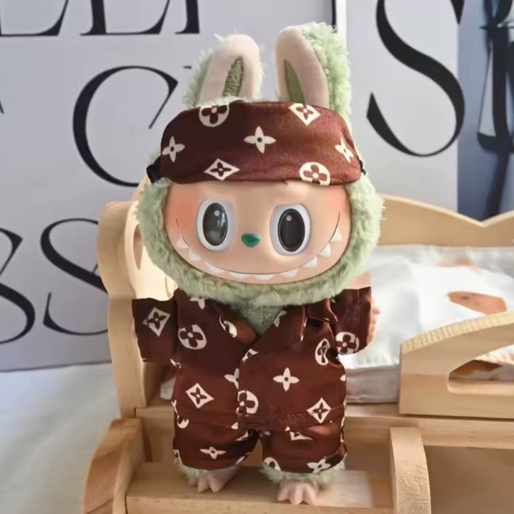 Labubu 3pc Pajamas Monogram Outfit